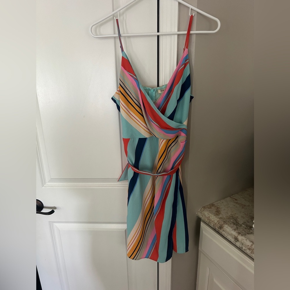 Essue Striped Dress Medium NWT
